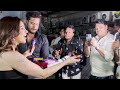 kangna sharma celebrates chocolate day with fans u0026 paps sweet moments