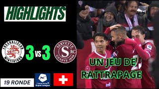 FC WINTERTHUR 3-3 SERVETTE FC | HIGHLIGHTS | GOALS | 19.RONDE | CREDIT SUISSE SUPER LEAGUE 23/24 |