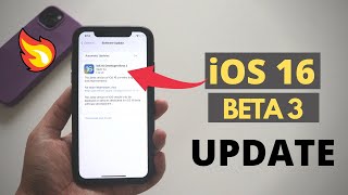 iOS 16 Beta 3 Update on iPhone XR !