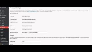 WordPress Common Settings & Optional Settings