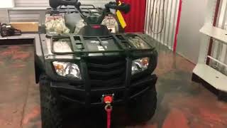 Hisun Hs 500 Atv walk around at Super X Power in Milaca MN.