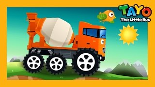 Chris the Truck Mixer l Repair Game #3 l Learn Street Vehicles l Tayo the Little Bus