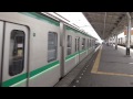 千代田線16000系16010f回送と16008f綾瀬行き 代々木上原駅