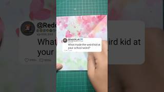 What made the weird kid at your school weird?#redditstorries #shortvideo #craft #satisfying