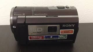 ビデオカメラ復元 SONY HDR-PJ40 フォーマット内蔵メモリ