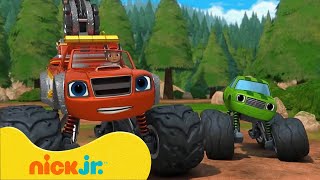 Blaze i mega maszyny | Wyścigi i akcje ratunkowe Pickle'a i Blaze'a! | Nick Jr. Polska