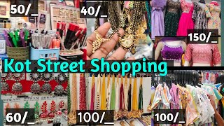 koti street shopping latest kurti , saree , lehangas | koti sultan bazar street shopping in telugu