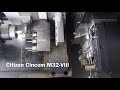 citizen cincom m32 viii 32mm cnc sliding head lathe ‘worldwide market leader’