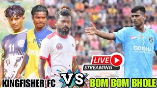 KINGFISHER FC 🆚 BOM BOM BHOLE II 2ND ROUND II TUKUDIHA FOOTBALL TOURNAMENT