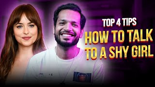 How To Talk To A Shy Girl | Top 4 Techniques With Examples | Hindi