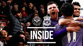 Fans Brilliant Reactions to Four Great Reds Goals | Brentford 1-4 Liverpool | Inside