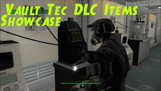 Fallout 4 All Vault Tec Workshop Features and Unlockable Experiment Items (Vault Tec DLC Items)