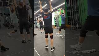 [Crossfit] 2023.9.25.월.Crossfit 운동영상.Plate Overhead Lunges + Burpees + Row.Attorney at Law 태원우 변호사