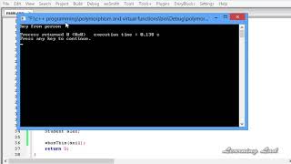080 Polymorphism in C++ and Virtual Functions Methods CPP Video Tutorial