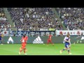 20150616日本代表対シンガポール代表～本田fk～