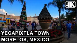 Pueblo de Yecapixtla 🇲🇽 Morelos, México [Recorrido en 4K]