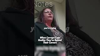 When Corrupt Cops Realize They've RuinedTheir Careers. Full clip on: Police Notes