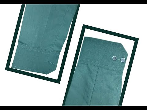 Sewing a shirt sleeve placket and cuffs Sewing a shirt sleeve placket and cuffs
