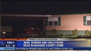 Navarro County Double Murder Suicide