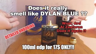 AL QANNAS by Ard AL Zaafaran | Dylan Blue for cheap? Unboxing \u0026 1st impressions