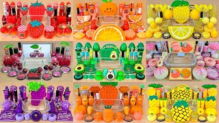 9 in 1 Video BEST of COLLECTION FRUIT SLIME 🍓🍊🍋 💯% Satisfying Slime Video 1080p