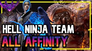 Helicath + Ninja = ALL AFFINITY UNM Clan Boss Team | Raid Shadow Legends