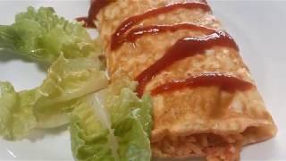 番茄醬蛋包飯 Tomato sauce Omelet Rice