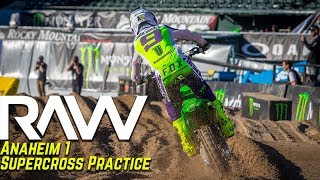 Anaheim 1 Supercross Practice RAW - Motocross Action Magazine