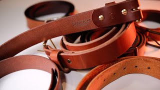 Nicks Boots | Casual Belt I Waxy Buffalo