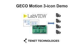 TENET Motion Express VI - 3 Icon Demo | LabVIEW motion control