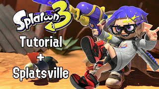 Splatoon 3 Demo - Tutorial and Exploring Splatsville