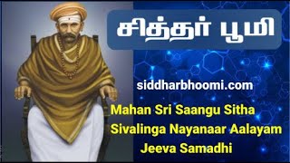 Mahan Sri Saangu Sitha Sivalinga Nayanaar Aalayam Jeeva Samadhi, மகான் சாங்கு சித்த சிவலிங்க நாயனார்