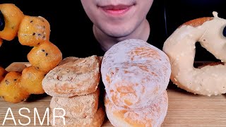 ASMR DUNKIN DONUTS, 던킨도너츠 9월 신메뉴, 고소한 라이스 도넛, 백미 필드, 인절미 도넛, 고구마 맛탕 츄이스티 먹방 EATING SOUNDS MUKBANG