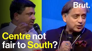 Centre not fair to South? Tharoor and Thiagarajan discuss