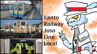 [関東鉄道常総線 各停前面展望] 下館方面 Kanto Railway Joso Line (Toride - Shimodate Local Front View)