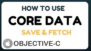 [Objective-c] CoreData tutorial, CoreData example