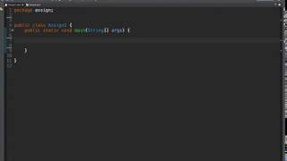 JVT#4: Getting User Input using Scanner Class