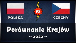 🇵🇱 POLSKA vs CZECHY 🇨🇿 - Porównanie państw ## 2022 ROK