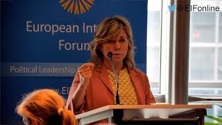 Pilar del Castillo MEP, EIF Chair, speaks about Internet of Things and European Industry