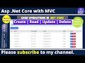 🔧How to Create CRUD Operations in .NET 6.0 ASP.NET MVC Core with Entity Framework & SQL Server