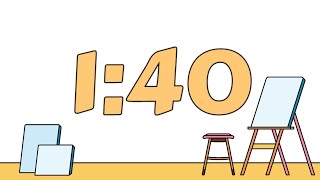 1 Minute 40 Second Countdown Timer With Soundeffect