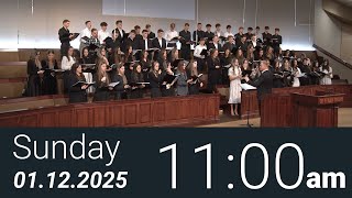 01/12/2025 Sunday 11am - Full Service