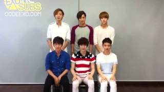 [EXOTICSUBS] Messages to Thai Fans - EXO K {ENG SUB}