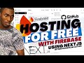 Deploying NextJS App to Firebase using Github Workflows ActionCI for FREE