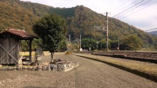 【381系】2015.11.07 　特急やくも 備中川面-方谷 間通過