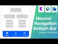Nested Navigation with Bottom Bar and Jetpack Compose | Android Studio Tutorial