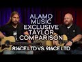 Taylor Guitars Alamo Music Exclusive Comparison | 814ce LTD vs. 914ce LTD!