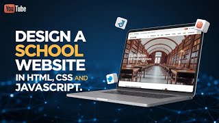 Create a dynamic school website using HTML, CSS, JS #school