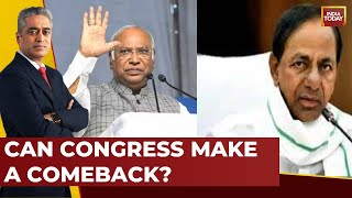Election On My Plate With Rajdeep Sardesai Live: KCR Fights His Toughest Battle | Can Cong Comeback?