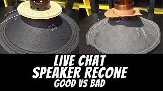 ACID SOUND - LIVE CHAT - SPEAKER RECONE KITS